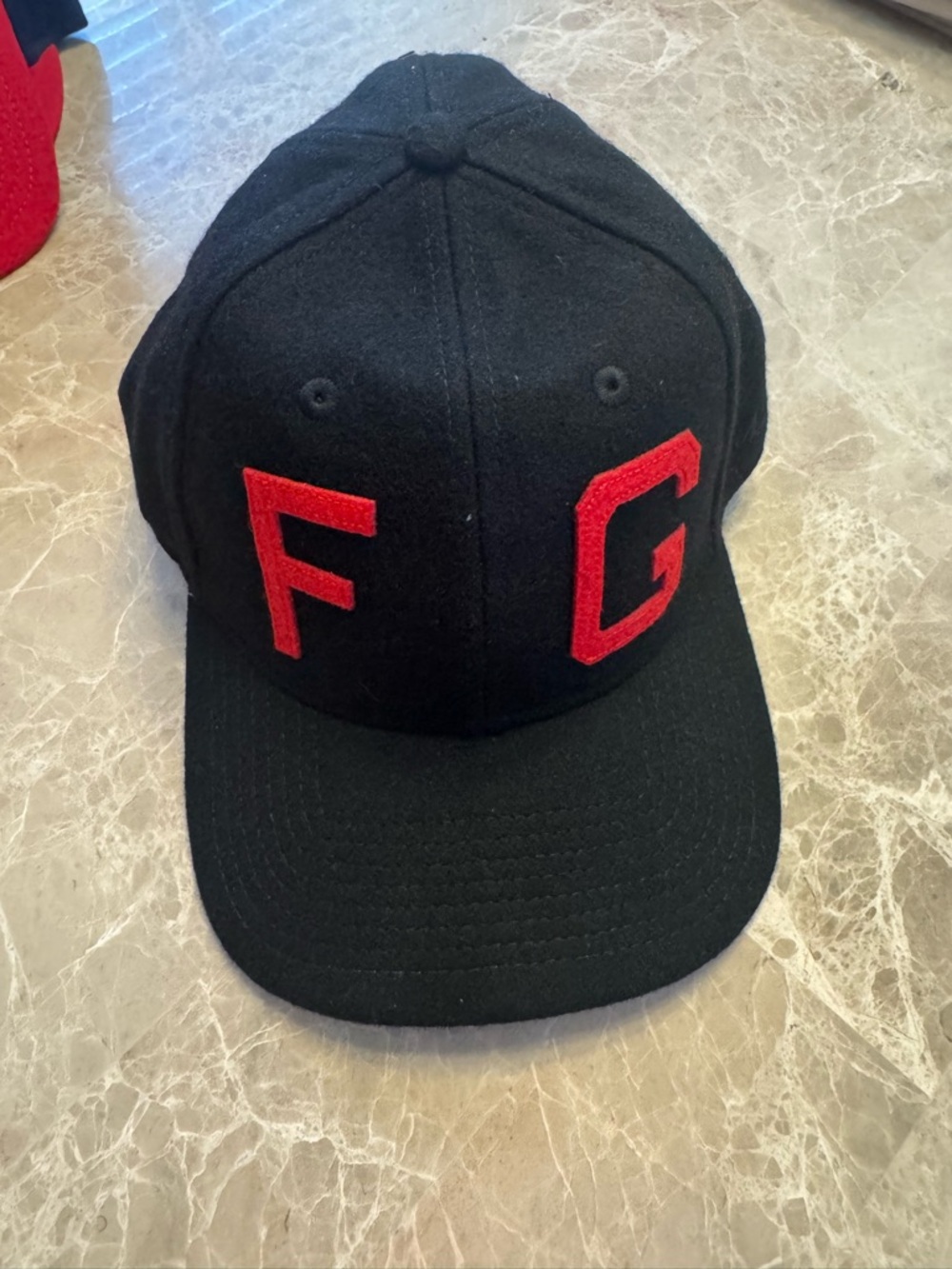 Kansas City Monarchs New Era x Fear of God 9FORTY Adjustable Hat - Black - Picture 4 of 9